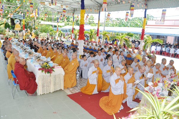 Hà Tiên: Lễ Hiệp kỵ liệt vị Tổ sư và Vu lan Báo hiếu tại Sắc tứ Tam Bảo Tự