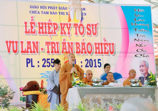 Hà Tiên: Lễ Hiệp kỵ liệt vị Tổ sư và Vu lan Báo hiếu tại Sắc tứ Tam Bảo Tự