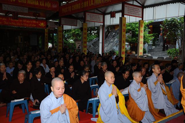 Thái Nguyên: Trường hạ chùa Phù Liễn bước vào ba ngày hành đạo cuối mùa an cư