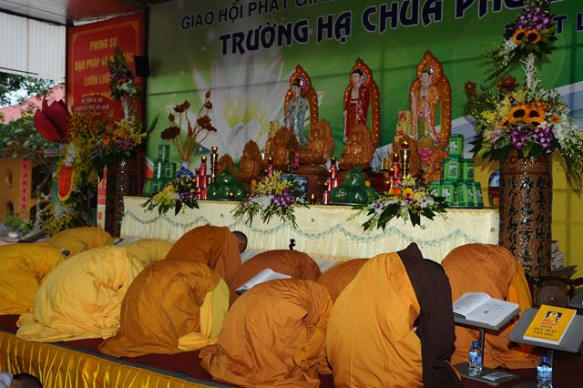 Thái Nguyên: Trường hạ chùa Phù Liễn bước vào ba ngày hành đạo cuối mùa an cư