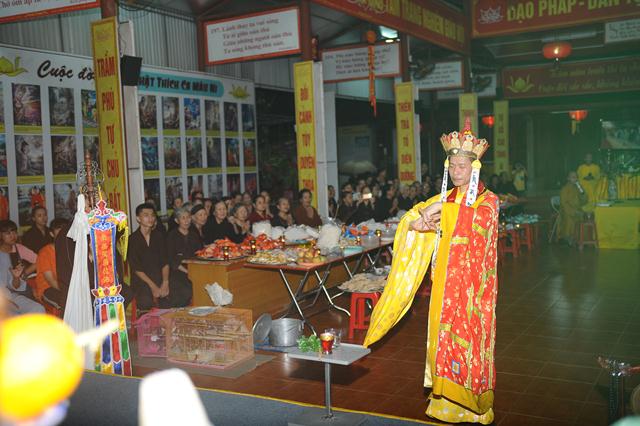 Thái Nguyên: Mãn khóa an cư - Lễ Chẩn tế cô hồn