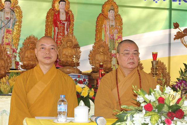 Thái Nguyên: Hòa thượng phó Chủ Tịch TT thăm Hạ trường