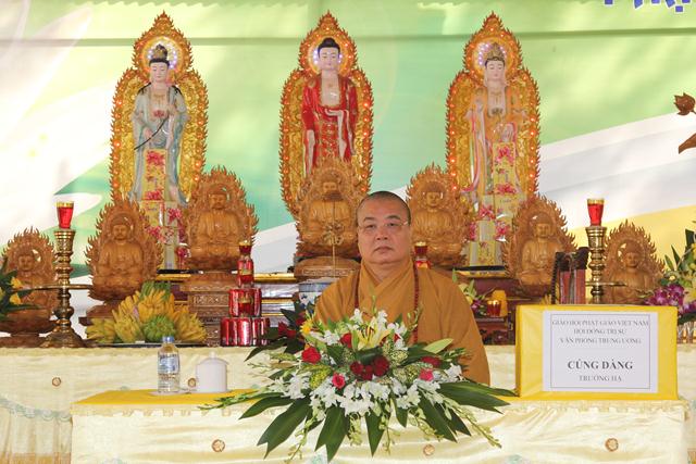 Thái Nguyên: Hòa thượng phó Chủ Tịch TT thăm Hạ trường