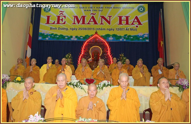 Bình Dương: Lễ mãn hạ PL 2559