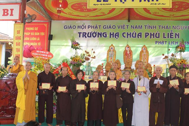 Thái Nguyên: Lễ Tạ Pháp An Cư