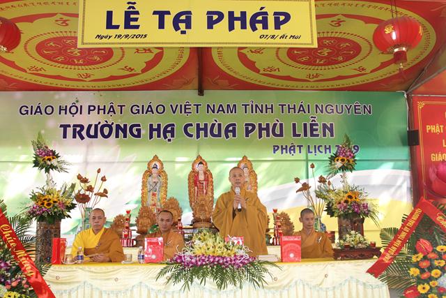 Thái Nguyên: Lễ Tạ Pháp An Cư