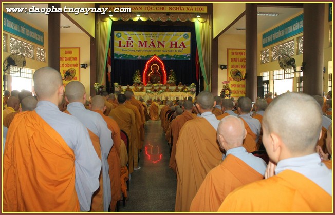 Bình Dương: Lễ mãn hạ PL 2559