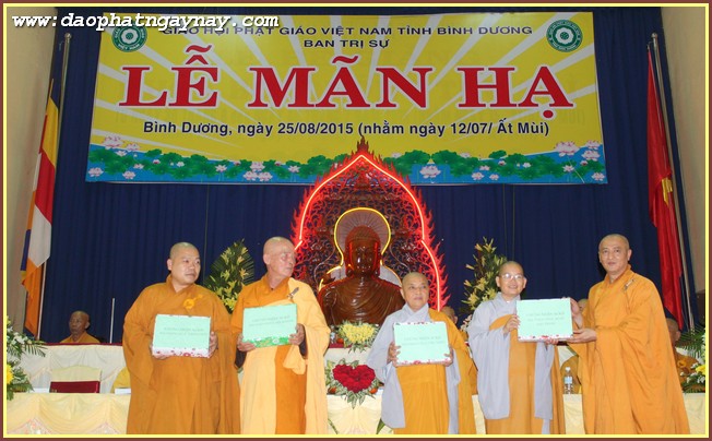 Bình Dương: Lễ mãn hạ PL 2559