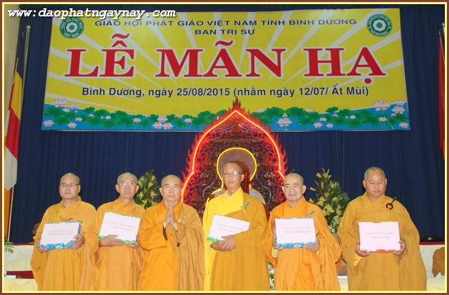 Bình Dương: Lễ mãn hạ PL 2559