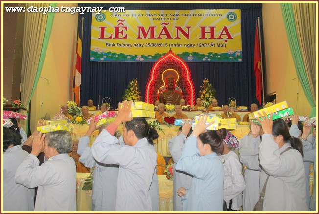 Bình Dương: Lễ mãn hạ PL 2559