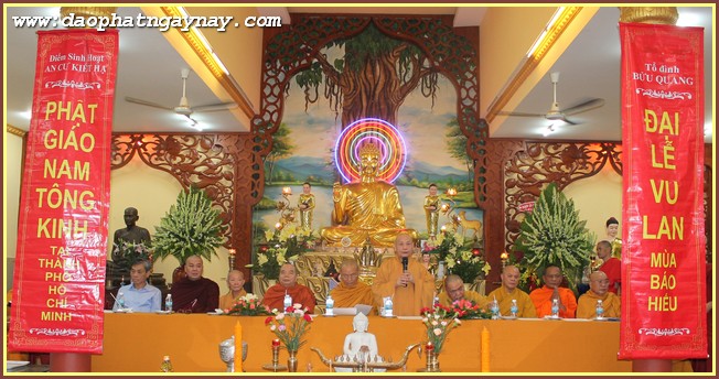 TP.HCM: Lễ Sinh Hoạt An Cư Kiết Hạ PL.2559 Phật Giáo Nam Tông Kinh - Lần Thứ Nhất