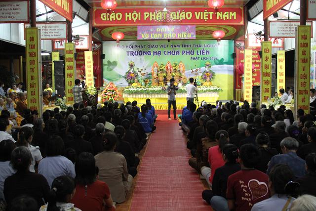 Phật giáo Thái Nguyên tổ chức đại lễ Vu Lan báo hiếu