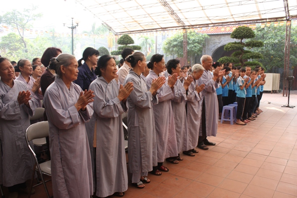 Hà Nội: &quot;Khóa Tu Theo Dấu Chân Phật&quot; lần thứ tại chùa Tăng Phúc
