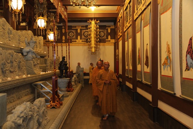 Đại Giới Đàn Cam Lộ Giác Ngộ: Lễ Yểm tâm An phụng đất, Niêm đàn sái tịnh tại chùa Minh Thành.