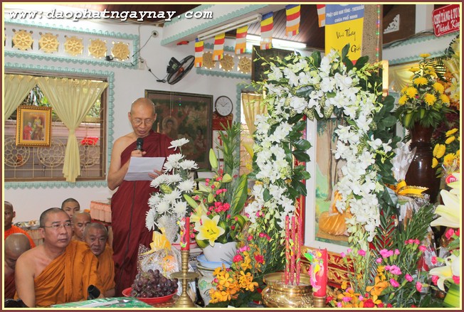TP.HCM: Lễ tưởng niệm cố Hòa Thượng Bửu Chơn lần thứ 36