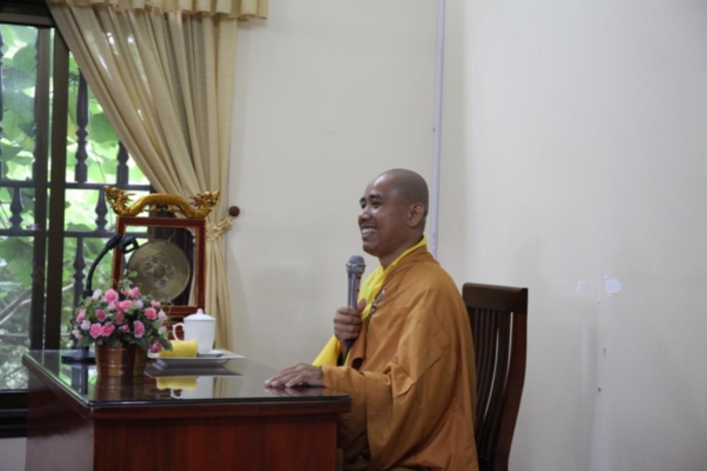 Hà Nội: Đ Đ Thích Tâm Mẫn chia sẻ pháp thoại tại chùa Tăng Phúc