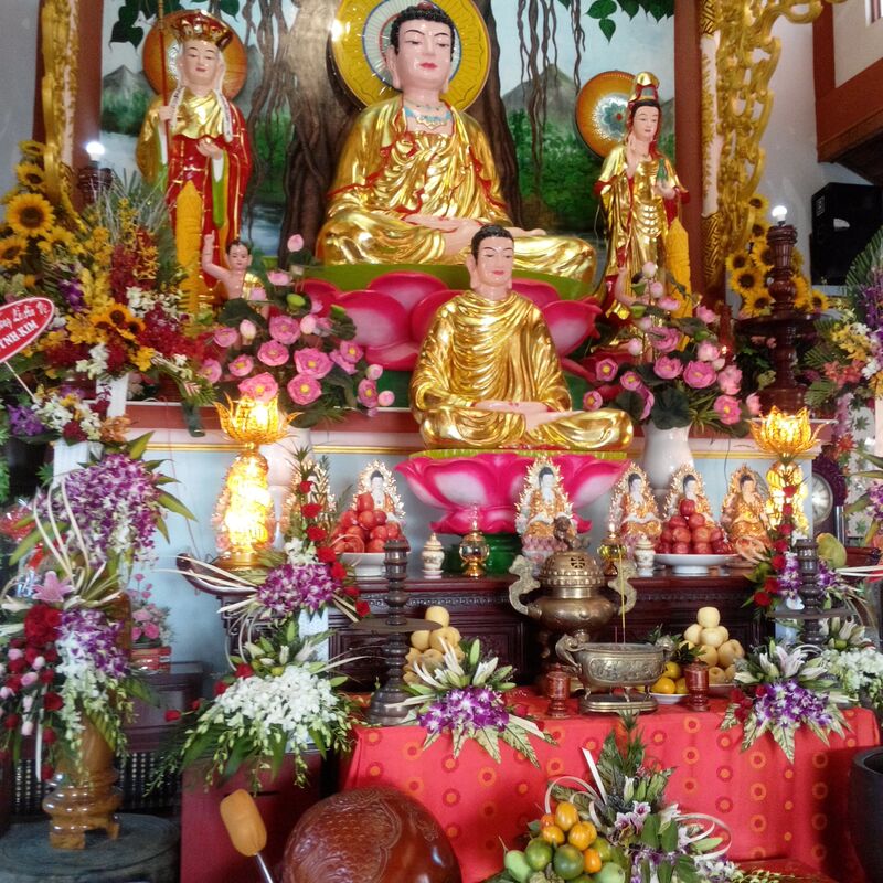 Lễ An Vị Phật Hỷ Lạc Chùa Phước Thành