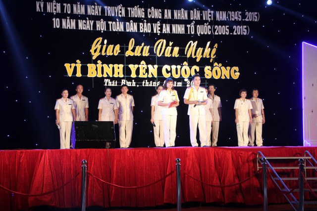 Thái Bình: Chùa Từ Xuyên giao lưu và chúc mừng Công an tỉnh