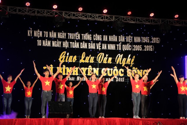 Thái Bình: Chùa Từ Xuyên giao lưu và chúc mừng Công an tỉnh