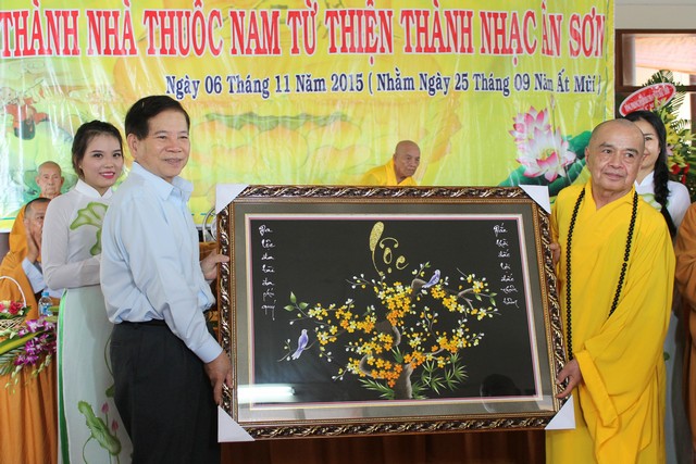 Bình Dương:Lễ tưởng niệm hòa thượng Thích Minh Thiện và khánh thành nhà thuốc nam từ thiện