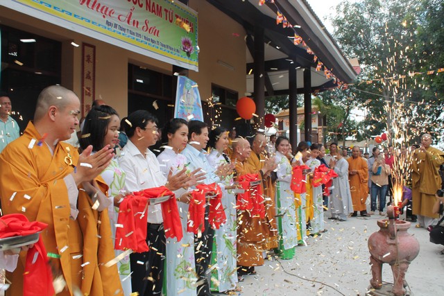 Bình Dương:Lễ tưởng niệm hòa thượng Thích Minh Thiện và khánh thành nhà thuốc nam từ thiện
