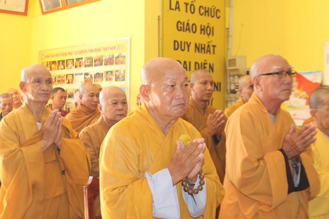 PG Đồng Tháp Lễ Tri Ân Tiền Bối Hữu Công và Bế Giảng Khóa Bồi Dưỡng NV Trụ Trì Năm 2015