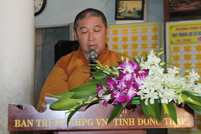 Đồng Tháp: Tạ Pháp Đạo Tràng An Cư Chùa Phước Hưng
