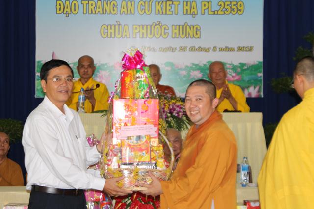 Đồng Tháp: Tạ Pháp Đạo Tràng An Cư Chùa Phước Hưng