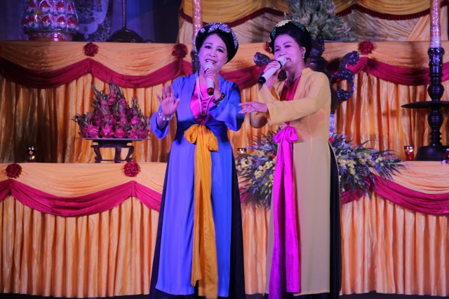 Thái Bình: Đêm văn nghệ mừng Đại lễ Vu Lan tại chùa Từ Xuyên