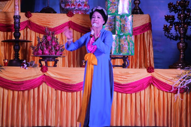 Thái Bình: Đêm văn nghệ mừng Đại lễ Vu Lan tại chùa Từ Xuyên