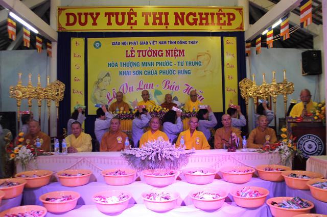 Đồng Tháp: Húy Kỵ Hòa Thượng Khai Sơn – Vu Lan Báo Hiếu