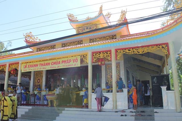 Đồng Tháp: Khánh Thành Chùa Pháp Võ