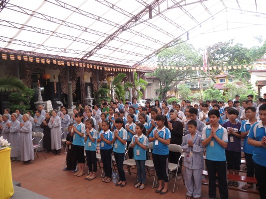 Hà Nội: Khóa tu “Theo dấu chân Phật” lần thứ 2 tại chùa Tăng Phúc