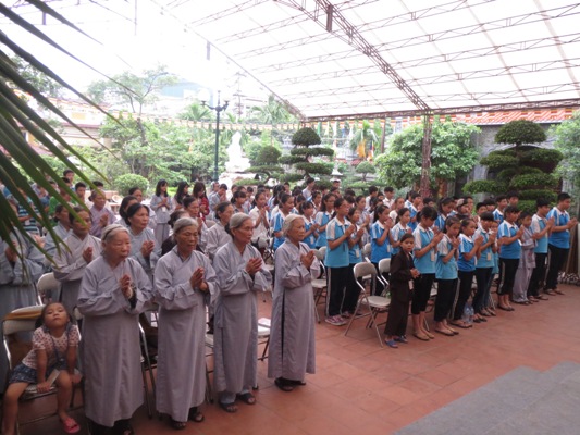 Hà Nội: Khóa tu “Theo dấu chân Phật” lần thứ 2 tại chùa Tăng Phúc