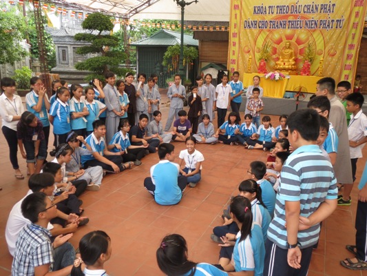 Hà Nội: Khóa tu “Theo dấu chân Phật” lần thứ 2 tại chùa Tăng Phúc