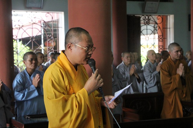Thái Bình: HT.Thích Bảo Nghiêm thuyết giảng cho Tăng, Ni an cư trong tỉnh