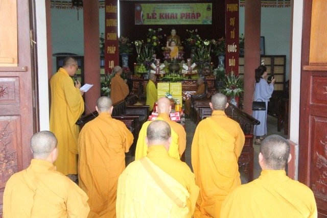 Thái Bình: HT.Thích Bảo Nghiêm thuyết giảng cho Tăng, Ni an cư trong tỉnh
