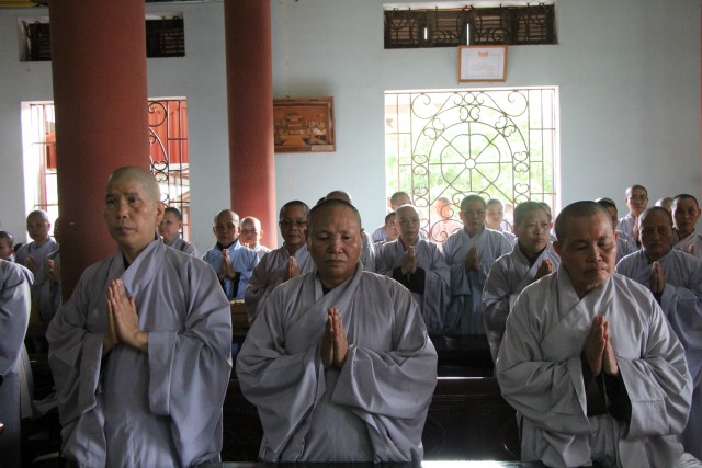 Thái Bình: HT.Thích Bảo Nghiêm thuyết giảng cho Tăng, Ni an cư trong tỉnh
