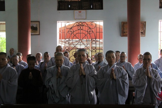 Thái Bình: HT.Thích Bảo Nghiêm thuyết giảng cho Tăng, Ni an cư trong tỉnh