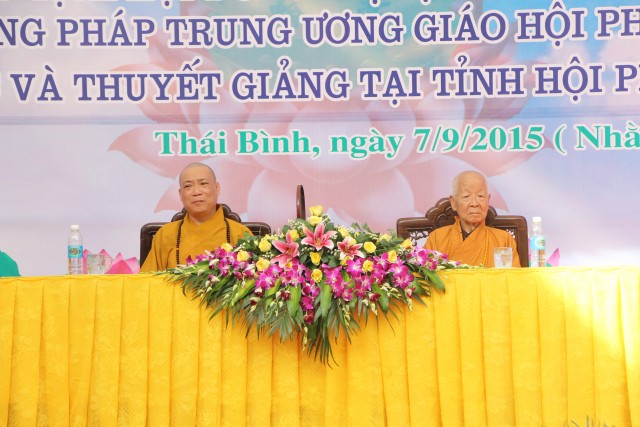 Thái Bình: HT.Thích Bảo Nghiêm thuyết giảng cho Tăng, Ni an cư trong tỉnh