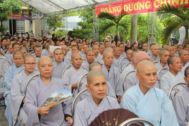 Thái Bình: HT.Thích Bảo Nghiêm thuyết giảng cho Tăng, Ni an cư trong tỉnh
