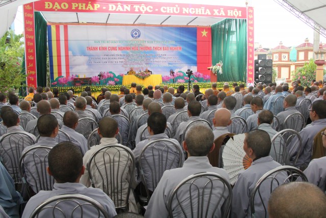 Thái Bình: HT.Thích Bảo Nghiêm thuyết giảng cho Tăng, Ni an cư trong tỉnh