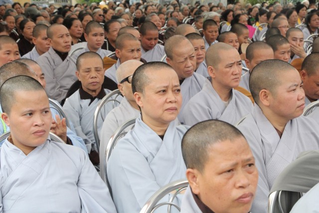 Thái Bình: HT.Thích Bảo Nghiêm thuyết giảng cho Tăng, Ni an cư trong tỉnh