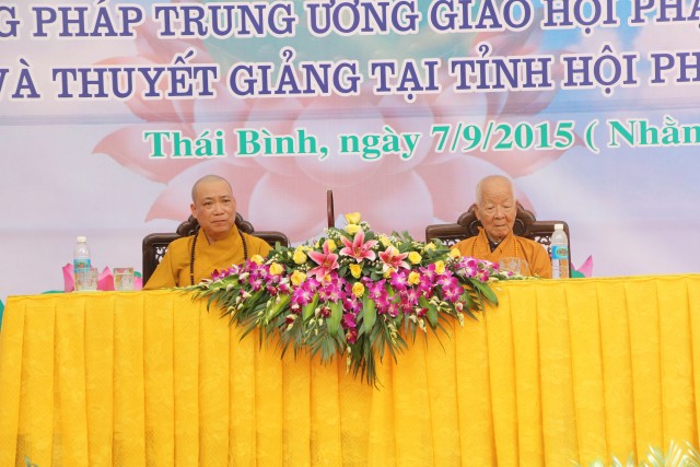 Thái Bình: HT.Thích Bảo Nghiêm thuyết giảng cho Tăng, Ni an cư trong tỉnh