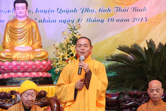 Thái Bình: Lễ công bố quyết định bổ nhiệm trụ trì chùa Thanh Lam
