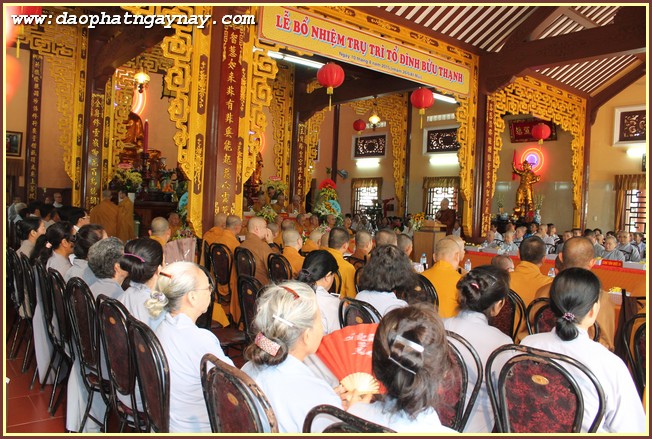 TP. HCM: Lễ bổ nhiệm trụ trì tổ đình Bửu Thạnh