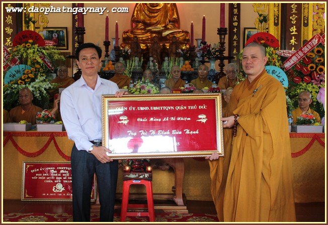 TP. HCM: Lễ bổ nhiệm trụ trì tổ đình Bửu Thạnh