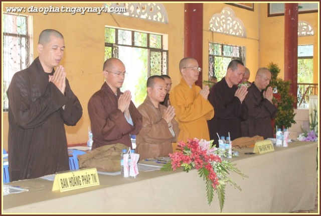 Vũng Tàu: Họp triển khai kế hoạch tổ chức hội thảo Hoằng Pháp toàn quốc năm 2015