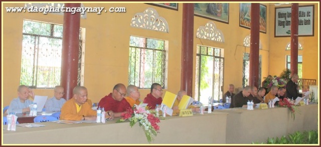 Vũng Tàu: Họp triển khai kế hoạch tổ chức hội thảo Hoằng Pháp toàn quốc năm 2015