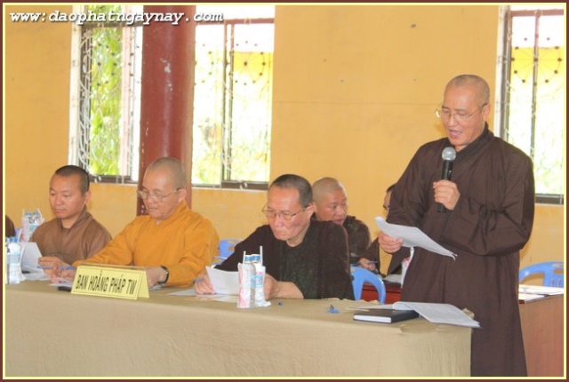 Vũng Tàu: Họp triển khai kế hoạch tổ chức hội thảo Hoằng Pháp toàn quốc năm 2015